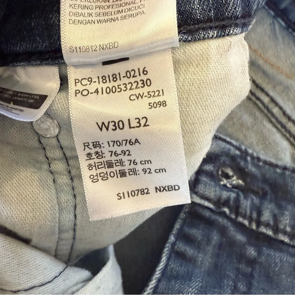 LEVIS 514 Men’s Blue Straight Jeans Size 30x32